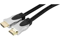 Connect 2 m Cavo HDMI ad Alta velocità con Ethernet, Colore: Nero