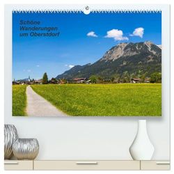 Schöne Wanderungen um Oberstdorf (hochwertiger Premium Wandkalender 2026 DIN A2 quer), Kunstdruck in Hochglanz: Anschauliche Bilder von leichten Wanderzielen um Oberstdorf