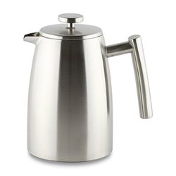 Café Ole, cafetera de Acero Inoxidable, cafetiere, Satin Finish, 1 l