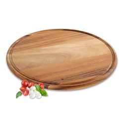 Zassenhaus Assiette à pizza en acacia Ø 33 cm