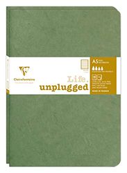 Clairefontaine 733173C - Age Bag DUO set de 2 cahiers piqués 14,8x21cm 96p ligné vert