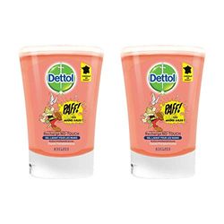 Dettol – no touch recarga para dispensador de sabão automático clássico, 250 ml, conjunto de 2