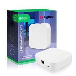 NOUS E7 ZigBee Gateway, Tuya Smart Life ZigBee Hub Bridge, ZigBee Smart Home, ZigBee Gateway Alexa, Gateway ZigBee Smart Home, ZigBee 3.0, Google hemassistent