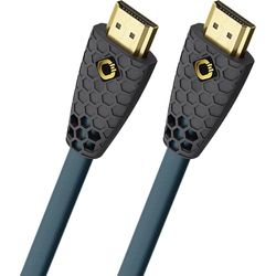 OEHLBACH Flex Evolution Ultra High Speed HDMI-kabel, gepatenteerde knikbescherming, 8K UHD 60Hz 4320p, 4K 120Hz, 2160p - 48Gbps, 21:9 bioscoop, 3D, Dolby Vision, Dynamic HDR 10+, VRR, eARC, 1,00 meter