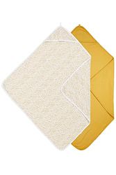 Meyco Bath Towel Pack of 2 Basic Jersey Cheetah Honey Gold