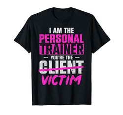 Io sono il personal trainer, tu sei il cliente Maglietta