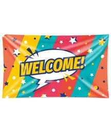 XXL Flag - Welcome