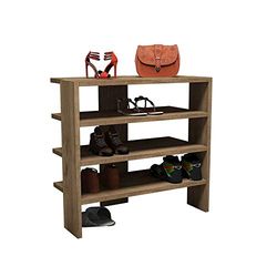 Home Factory Hall Mix Entrance Furniture - Shoe Rack 60Cm