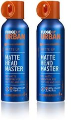Fudge Urban Texturising Hair Spray for Men - Matte Headmaster Hairspray, Medium Hold, Adds Texture and Matte Finish - 135 ml (Pack of 2)