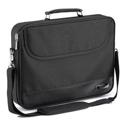 Pedea Laptopväska 39,6 cm (15,6 tum) utgåva 20 bärbar dator axelväska med axelrem, svart, svart, 15,6 Zoll