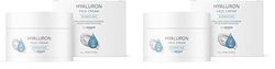 by Amazon, Crema viso all’acido ialuronico, 50 ml (Confezione da 2)