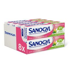 Sanogyl Dentifrice Soin Huiles Essentielles Gencives Tube 8x75 ml