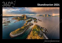 Calendario 2024 Escandinavia Premium 360° (360° Premium Calendario 2024 (50 x 35 cm)
