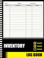 Inventory Log Book: Inventory Book Ideal for Small Businesses and Personal Use.