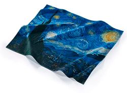 Musearta BT-VG-SN-V424396 Serviette de Plage Unisexe Motif Starry Night de L'Artiste Vincent Van Gogh en Coton 120 x 150 cm