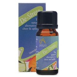 Absolute Aromas Mélange d'Huiles Essentielles De-Stress 10 ml - Huiles essentielles de lavande, de jasmin, d'encens et d'ylang-ylang 100% pures à utiliser dans des diffuseurs et en aromathérapie - L'alternative naturelle pour égayer et revigorer
