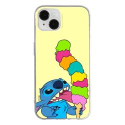 ERT GROUP mobiel telefoonhoesje voor Apple Iphone 14 PLUS origineel en officieel erkend Disney patroon Sttich 015 optimaal aangepast aan de vorm van de mobiele telefoon, hoesje is gemaakt van TPU