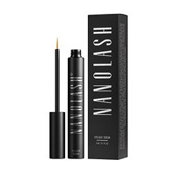 NANOLASH Eyelash Serum, 3 ml. Ögonfrans & Ögonbryns Förbättrare. Förtrollande Vackra och Långa Fransar på 30 Dagar!