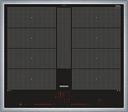 Siemens ex645lyc1e iQ700 hobs elétrico/vitrocerâmica/vidro e cerâmica/58,3 cm/Power Boost função/preto