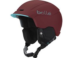 bollé - INSTINCT Soft Bordeaux & Mint 51-54 cm, Casque de ski, Medium, Mixte Adulte
