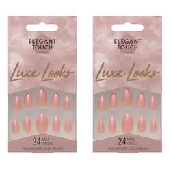 Elegant Touch Luxe Looks Crème Brulee (Pack of 2)