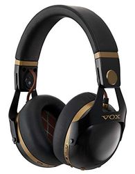 VOX VH-Q1 - Auriculares inteligentes con cancelación de ruido para guitarristas, color negro y dorado