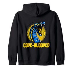 Programador , Coder - Code Blooded - Python Sudadera con Capucha