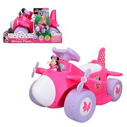 COLORBABY Disney, Minnie Mouse, correpasillos avión batería 6V (46347)