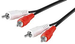No Name - Cavo audio video 10 m, 2 connettori RCA, 2 connettori RCA da 10 m
