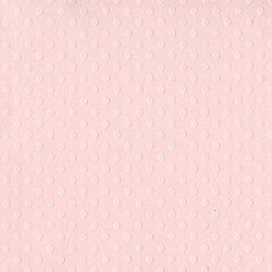 Bazzill Papier cartonné suisse à pois, 30,5 x 30,5 cm, coque souple