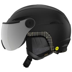 Giro Essence Casque Unisexe, Flash Noir Mat argenté, M