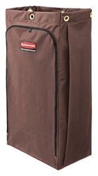 Rubbermaid Commercial 1966887 Sac de nettoyage pour chariot de nettoyage Marron 1966887