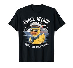 Divertida camiseta Cruise Ship Duck Hunter Rubber Duck Camiseta