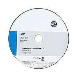 Volkswagen 2e0051859p Dvd-Rom per Sistema di Navigazione CW Europa (V5)
