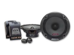 Alpine SPG-17CS 2-Way Speaker ,Black