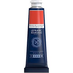 Lefranc & Bourgeois Fine Oil Pintura a óleo, vermelho (Cadmium Red Light Hue), 40 ml