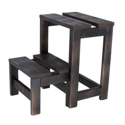 Aranaz Escabeau en Bois de hêtre, wengé