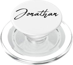 Beautiful Handwritten Font Jonathan Calligraphy PopSockets PopGrip para MagSafe