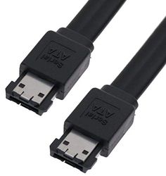 PremiumCord Kabel eSATA-eSATA, 2 m, afgeschermd, grijs