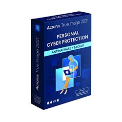 Acronis True Image 2021 | 1 PC/Mac | Eeuwigdurende licentie | Persoonlijke cyberbeveiliging | Geïntegreerde back-up en antivirus | Onbeperkt aantal Android- / iOS-apparaten | Box-versie