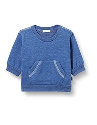 United Colors of Benetton Baby Boys' Jersey G/C M/L 3RNNA101H Long Sleeve Crewneck Sweatshirt, Bluette 67V, 68