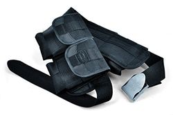 Best Divers ZI0131 Cintura Portapiombi Sub, 4 Tasche "Elite", Fibbia Inox