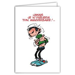 Gaston Lagaffe glct-0124 Verjaardagskaart Gelukkige Verjaardagskaart Mok met ontwerp Achter