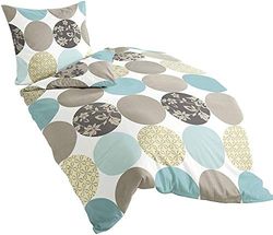 Bierbaum 6383_02 Conjunto de capas de edredão, 135 cm x 200 cm, cor multicolorido
