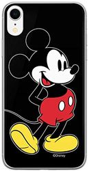 ERT GROUP Cover originale e ufficiale con licenza Disney Minnie e Topolino per iPhone XR, custodia in plastica TPU silicone che protegge da urti e graffi