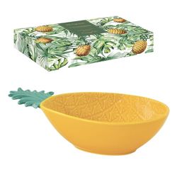 Easy Life Porcelain Pineapple Salad Bowl 30 x 19 cm