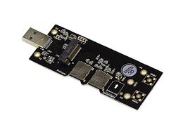 KALEA-INFORMATIQUE Adattatore da M2 B Key 3042 3052 a USB3 con due slot per schede Nano SIM. Per schede M.2 3G 4G 5G.