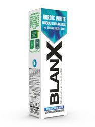 BlanX, Nordic White tandkräm anti-fläckar, med 100% naturliga minearls, lugnande och regenererande, omedelbar friskhet, storlek 75 ml, 12 förpackningar