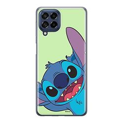 ERT GROUP mobile phone case for Samsung M53 5G original and officially Licensed Disney pattern Stitch 016 optimally adapted to the shape of the mobile phone, case made of TPU