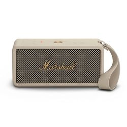 Marshall Middleton Haut-Parleur Bluetooth Portable sans Fil - 20+ Heures de Lecture Portable - Étanche IP67 - Crème